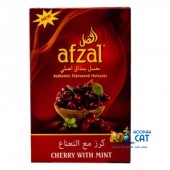 Табак Afzal Red Cherry Mint (Красная Вишня с Мятой) 40г Акцизный